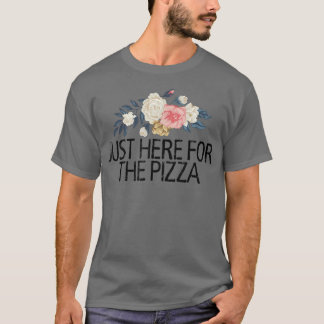 Camiseta Flores Florales Sarcásticas Funny Acá Para El P