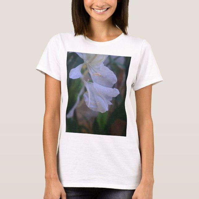 Camiseta Flores frescas (Anverso)