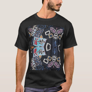 Camiseta Flores geométricas Guay Hip Design Black