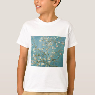 Camiseta Flores Gogh Ramas Flores de Almendro Naturaleza