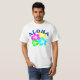 Camiseta Flores hawaianas coloridas Aloha Vintage T-Shirt (Anverso completo)
