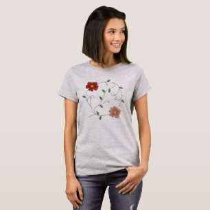 Camiseta Flores Hermosas