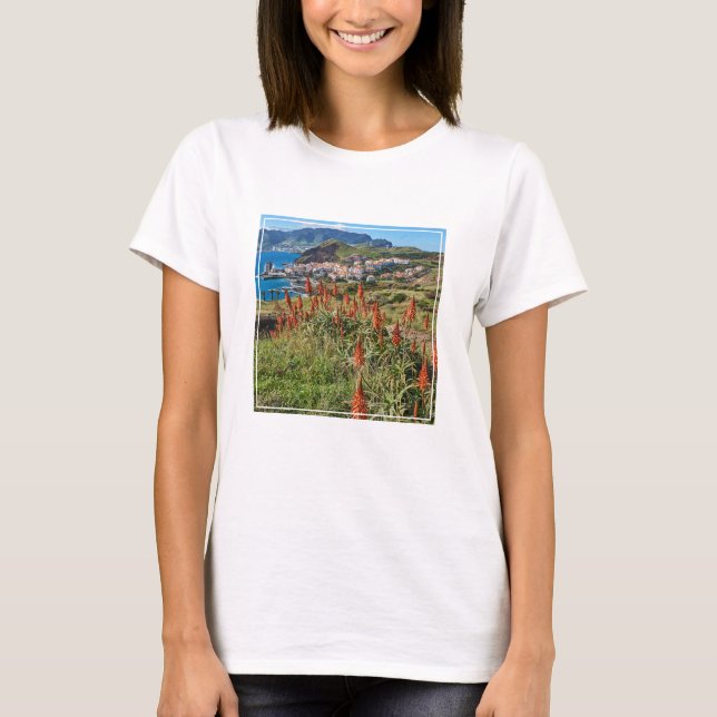 Camiseta Flores | Isla Madeira Portugal (Anverso)