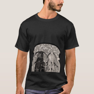 Camiseta Flores leopardo y gitanas moth nueva nocturna