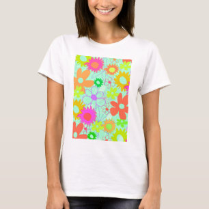 Camiseta Flores mezcladas