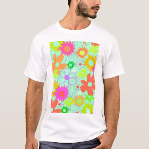 Camiseta Flores mezcladas