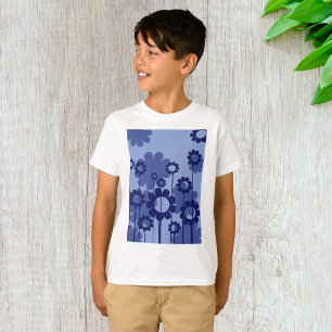 Camiseta Flores moradas
