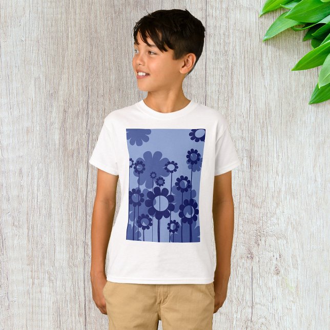 Camiseta Flores moradas (Subido por el creador)