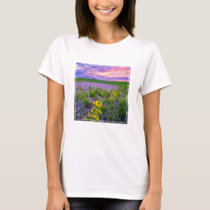 Camiseta Flores North Dakota Red River Valley