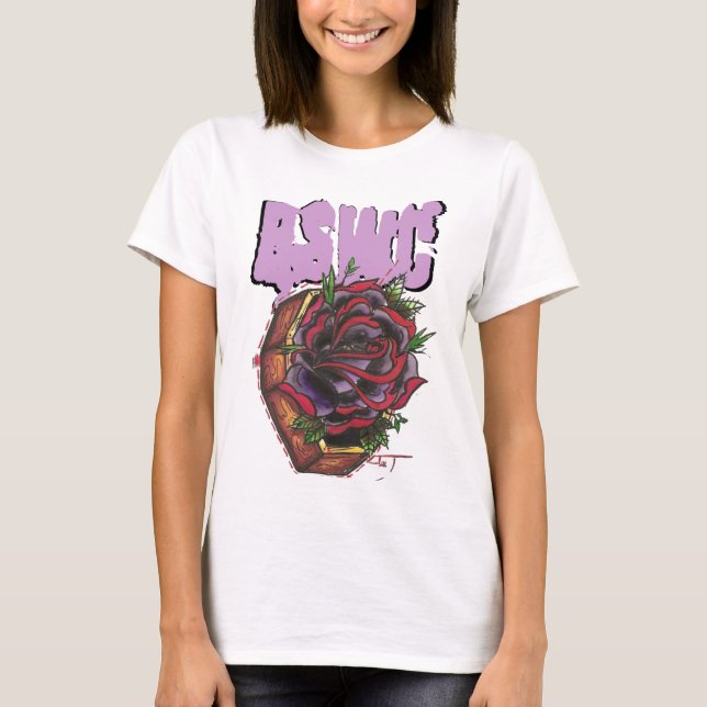 Camiseta Flores para los muertos (Anverso)