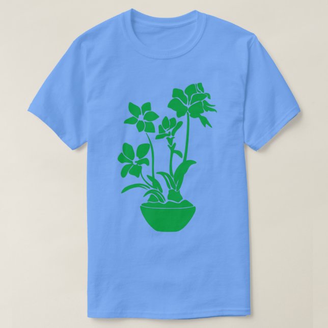 Camiseta Flores perennes que florecen todo el verano 1 (Diseño del anverso)