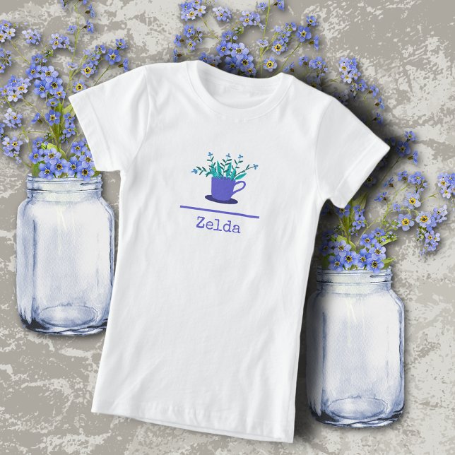 Camiseta Flores Periwinkle (Subido por el creador)