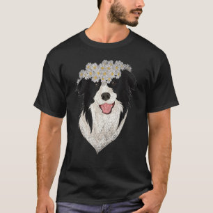 Camiseta Flores Perro Mascota Dueño Perro Dueño De Perro Bo