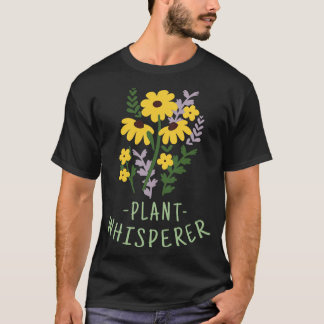 Camiseta Flores Plant Whisperer