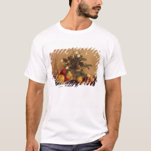 Camiseta Flores, plato con la fruta y garrafa, 1865