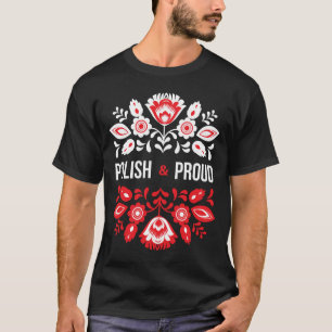 Camiseta Flores polacas y orgullosas de Polonia Polska