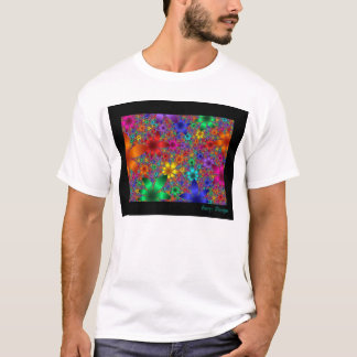 Camiseta Flores por fractales