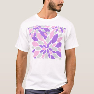 Camiseta Flores púrpuras de Petals mágicos
