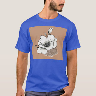 CAMISETA FLORES QUE CRECEN A PARTIR DE LIBROS 6