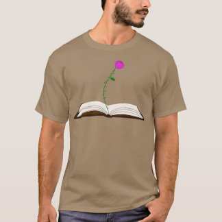 Camiseta Flores que crecen a partir del patrón libro 3