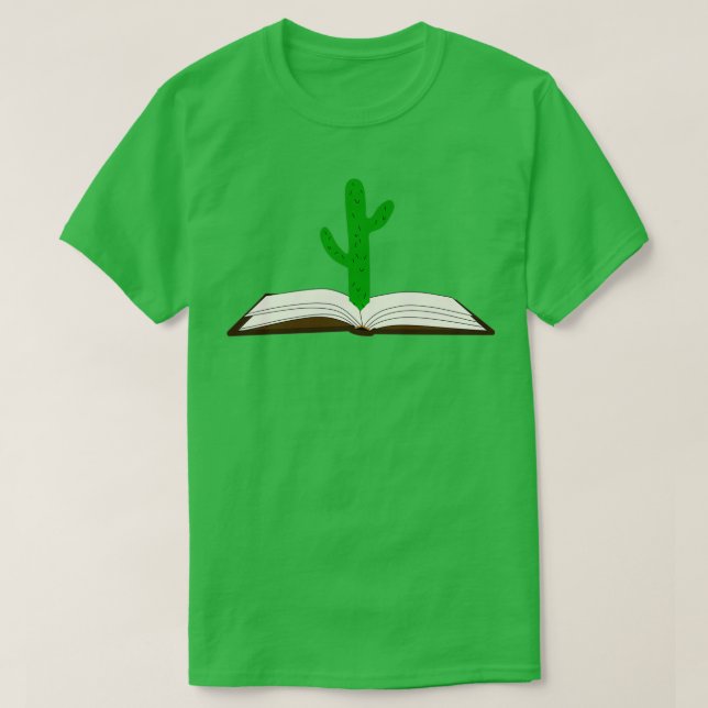 Camiseta Flores que crecen a partir del patrón libro 9 (Diseño del anverso)