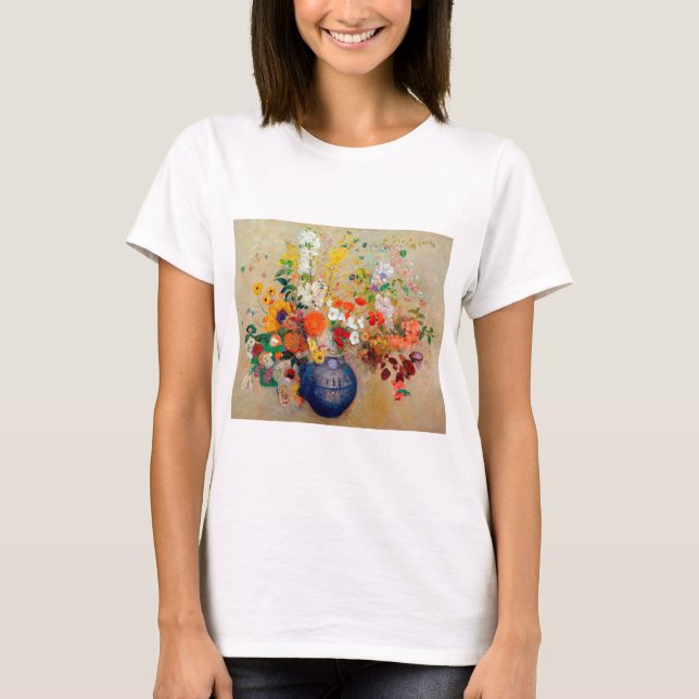 Camiseta Flores, Redon (Anverso)