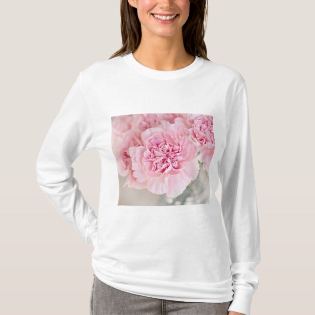 Camiseta Flores rosa (Anverso)