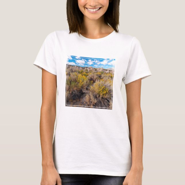 Camiseta Flores | Sagebrush California en flor (Anverso)
