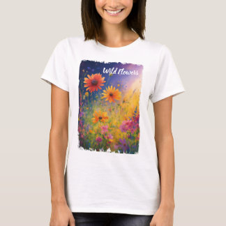 Camiseta Flores salvajes
