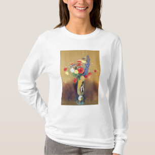 Camiseta Flores salvajes en un florero Largo-necked, c.1912