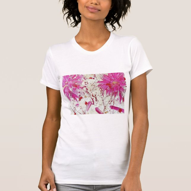 Camiseta Flores Silvestres (Anverso)