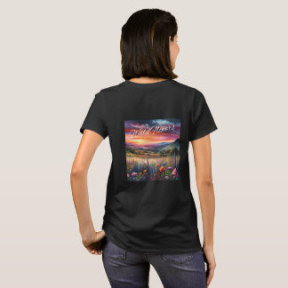 Camiseta "flores silvestres"