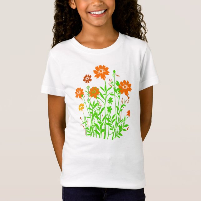 Camiseta Flores silvestres-79156 (Anverso)
