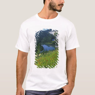 Camiseta Flores silvestres alpinas en Jewel Basin en la