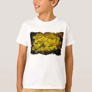 Camiseta Flores silvestres amarillas