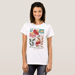 Camiseta Flores silvestres Biblia Verse