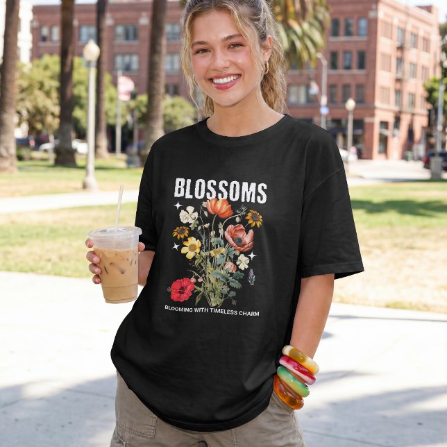 Camiseta Flores Silvestres Botánicas (Subido por el creador)