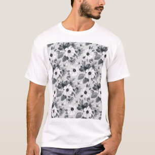 Camiseta Flores silvestres Bouquet acuarela Vintage Illustr