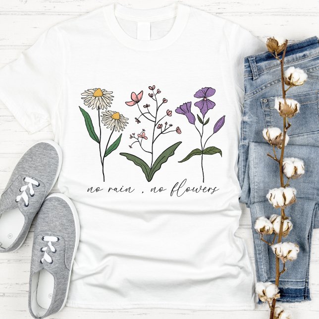 Camiseta Flores silvestres de época (Subido por el creador)