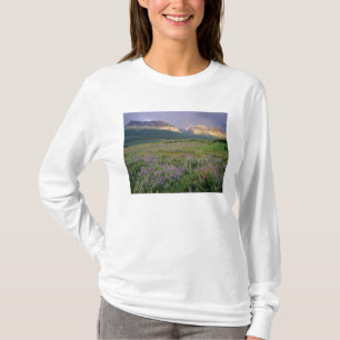 Camiseta Flores silvestres de la pradera a lo largo del lag