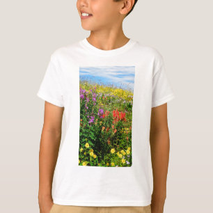 Camiseta Flores silvestres de Montaña Rocosa