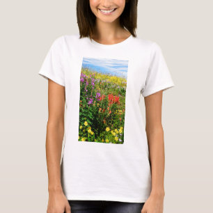 Camiseta Flores silvestres de Montaña Rocosa