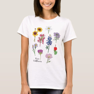Camiseta Flores silvestres de Texas