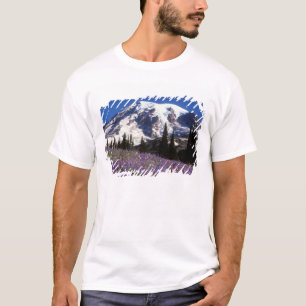 Camiseta flores silvestres de verano al pie del Monte Raini