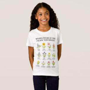 Camiseta Flores silvestres del noroeste del Pacífico - Esti