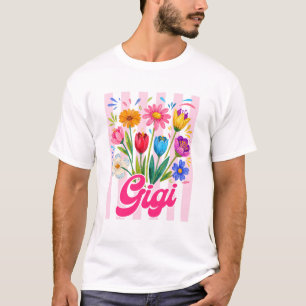 Camiseta Flores Silvestres Estampadas Gigi Coquette Lazo Fl