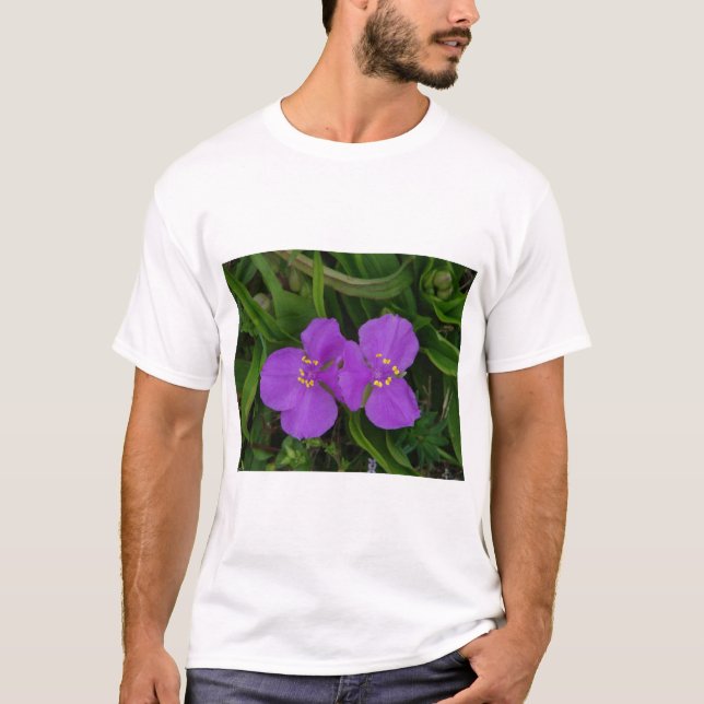 Camiseta Flores silvestres Fuchsia Spiderwors Hot Springs G (Anverso)