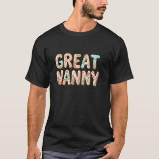 Camiseta Flores silvestres Gran Nanny Floral Día de la Madr