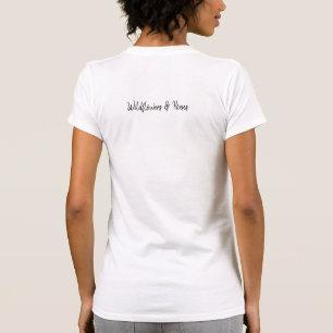 Camiseta Flores silvestres y arte de captura de sueños de c