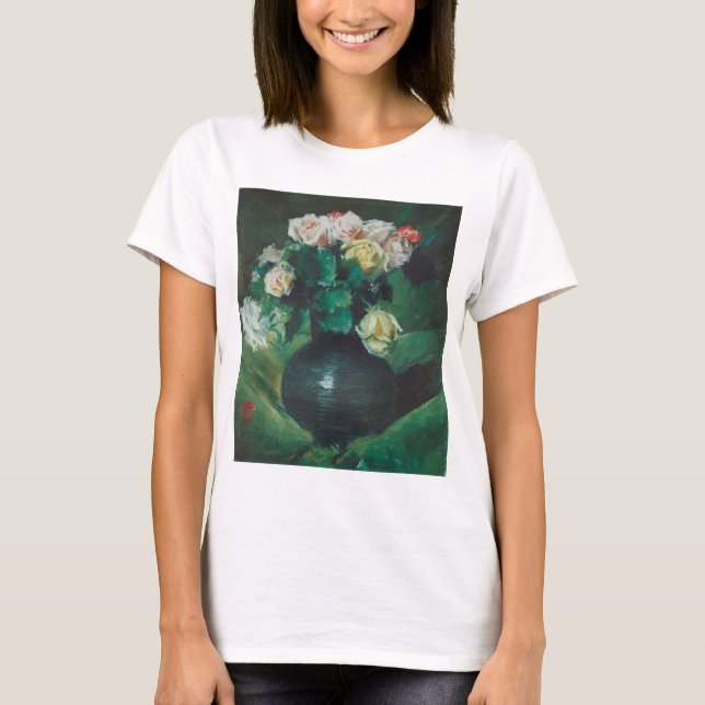 Camiseta Flores (también conocidas como Rosas) por William  (Anverso)